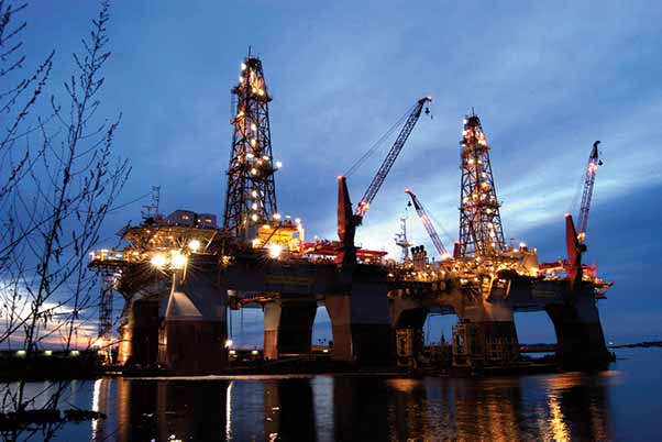 oil and gas platform