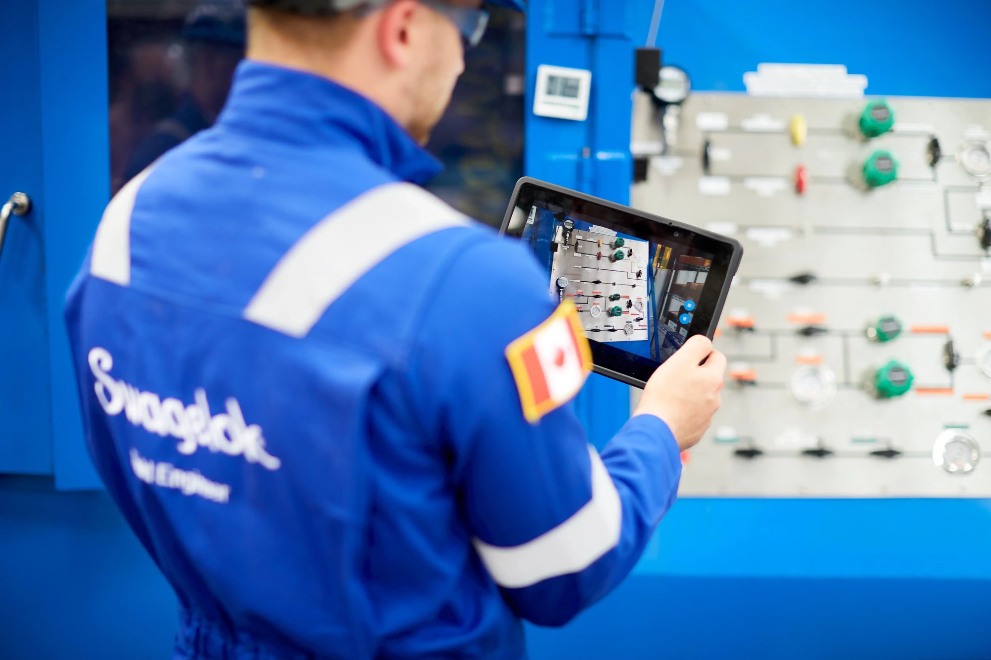 Swagelok engineer inspection